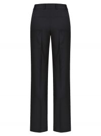 Business Damen Hose Bootcut Schwarz